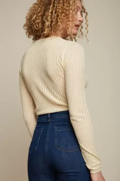 Agnes Ajour Top Cottonclub