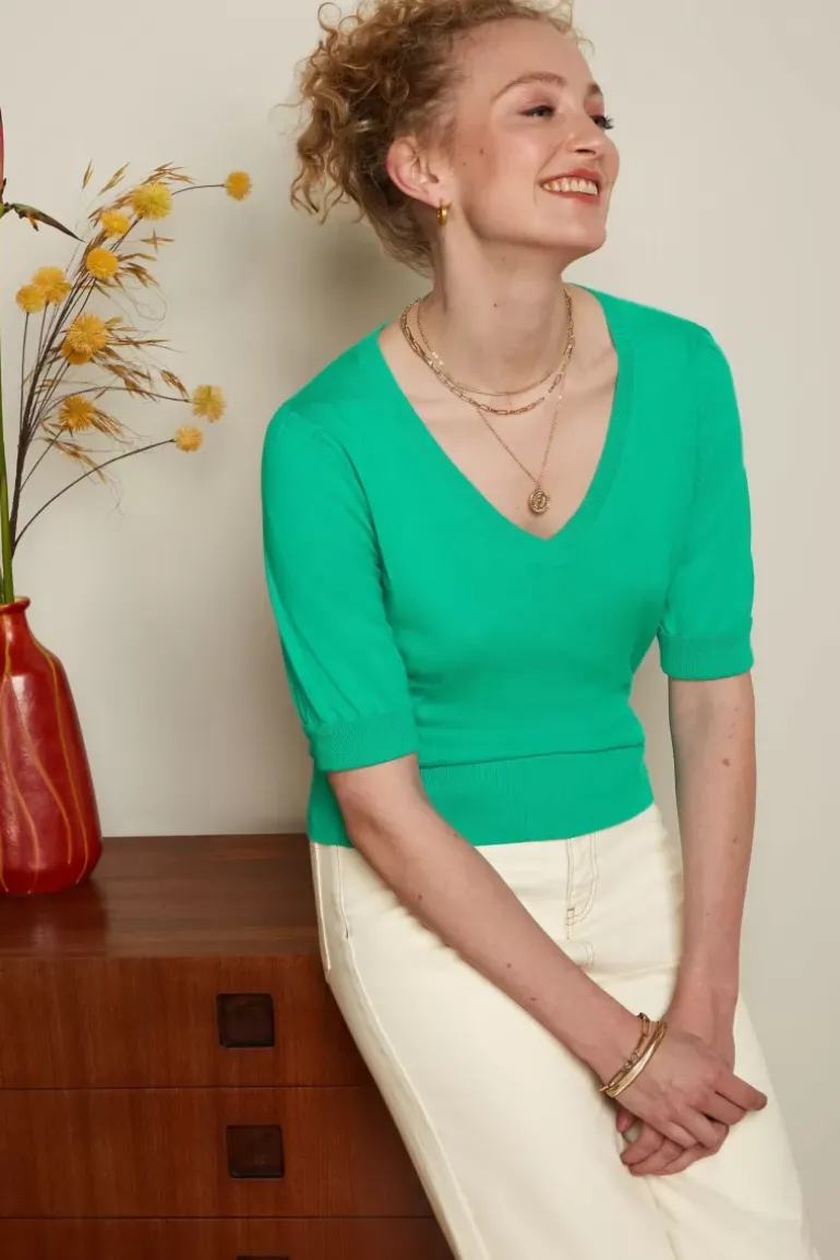 Agnes V Puff Top Cottonclub