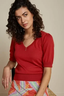 Agnes V Puff Top Cottonclub