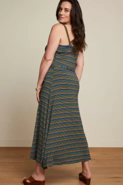 Allison Midi Dress Mariani Stripe
