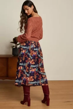 Arianna Pleat Skirt Manhattan