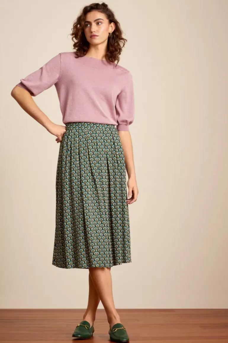 Arianna Pleat Skirt Pinar