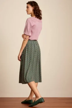 Arianna Pleat Skirt Pinar