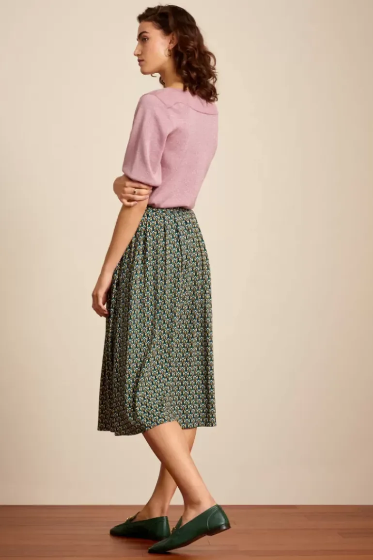 Arianna Pleat Skirt Pinar