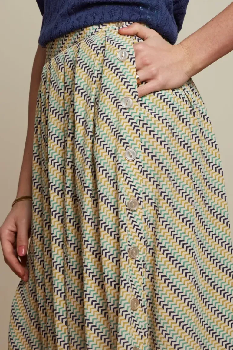Arianne Pleat Skirt Wylie