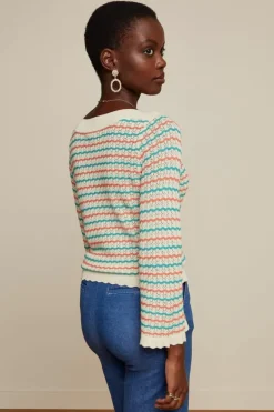 Audrey Top Trompet Sleeve Florio