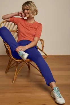 Bella Knit Top Heart Ajour