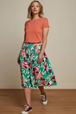 Boatneck Top Heart Ajour Bci