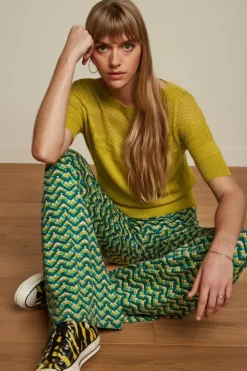 Border Palazzo Pants Brazza