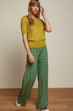 Border Palazzo Pants Brazza
