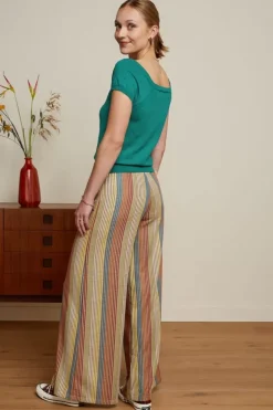 Border Palazzo Pants Merolla