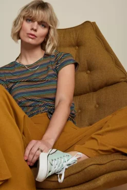 Border Palazzo Pants Milano Crepe