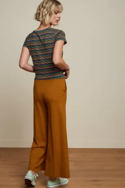 Border Palazzo Pants Milano Crepe