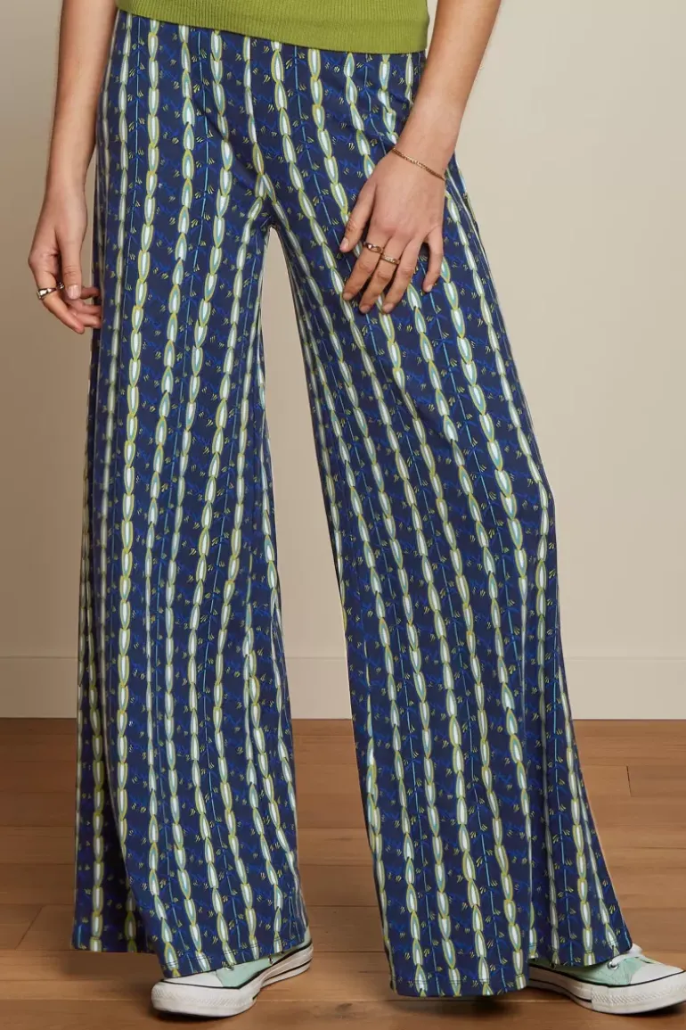 Border Palazzo Pants Saba