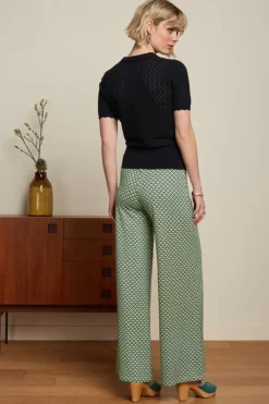 Border Palazzo Pants Vegas