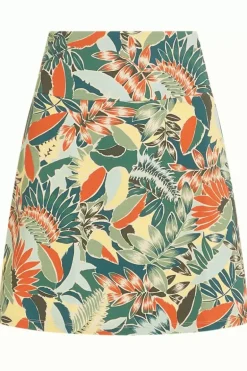 Border Skirt Tamarind