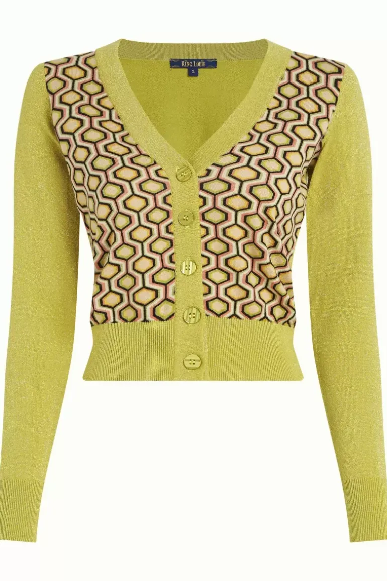 Cardi Deep V Top Rocchi