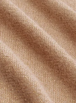 Cardi Roundneck Organic Lapis