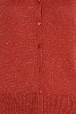 Cardi Roundneck Organic Lapis