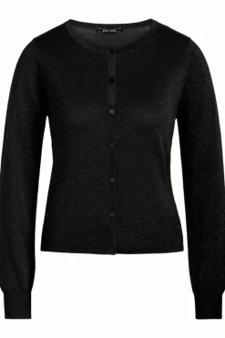 Cardi Roundneck Organic Lapis