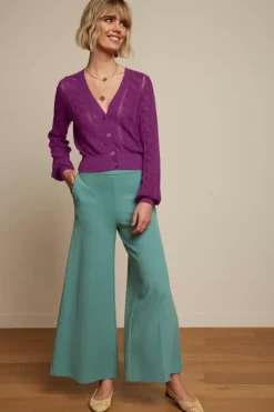 Cardi V Bell Sleeve Herrero