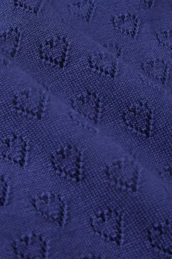 Cardi V Heart Ajour Bci