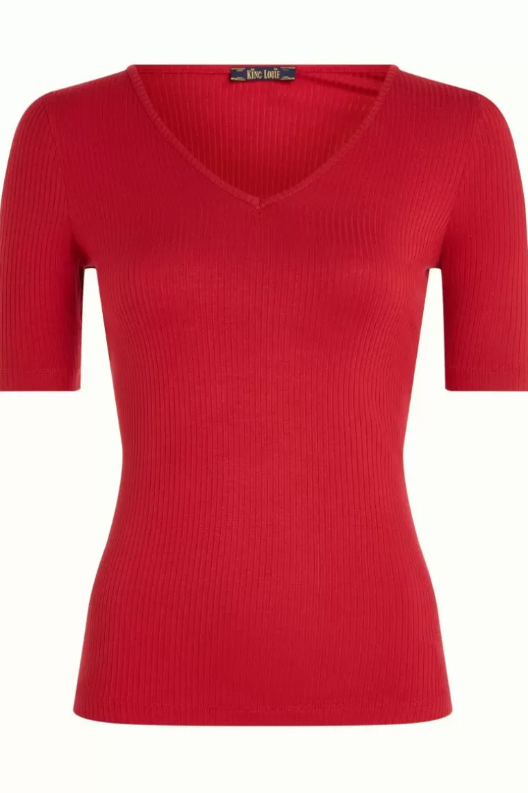 Carice V Top Uni Rib