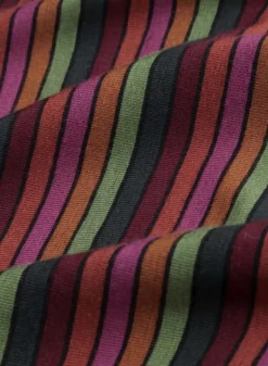 Cecil Dress Prosecco Stripe