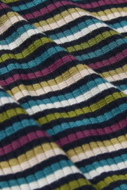 Double V Top Brunelli Stripe