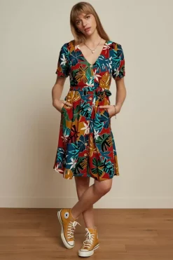 Edie Short Dress Moca