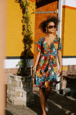 Edie Short Dress Moca