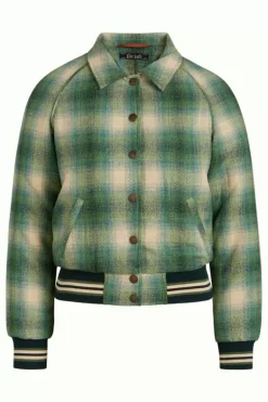 Ella Baseball Jacket Cruz Check