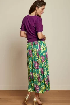 Emma Maxi Skirt Guava