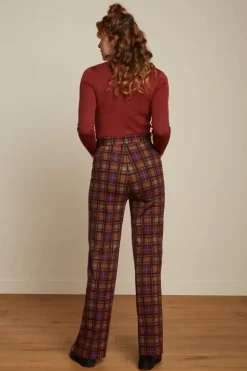 Garbo Pintuck Pants Ny Check