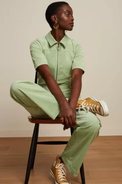 Garbo Zip Jumpsuit Babyrib