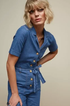 Gracie Jumpsuit Chambray