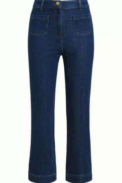 High Waisted Pants Golden Denim