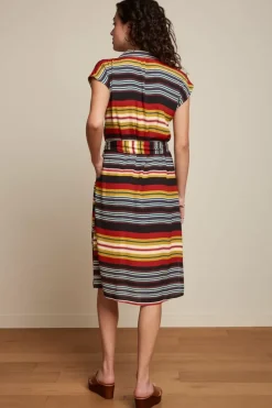 Irene Dress Maxim Stripe