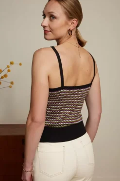 Isa Button Camisole Marsh