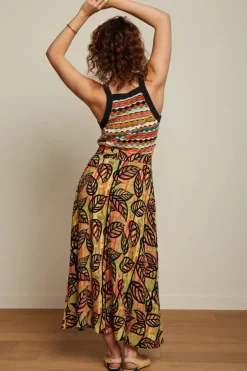 Judy Midi Skirt Parra