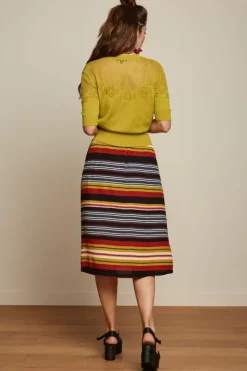Layla Skirt Maxim Stripe