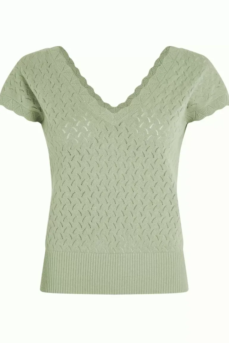 Lila V Top Rocky Ajour