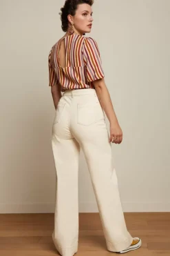 Lizzy Top Cassava Stripe