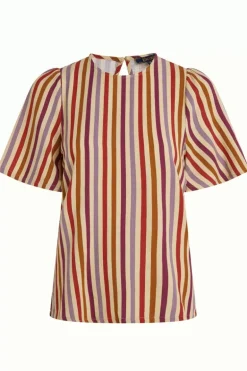 Lizzy Top Cassava Stripe