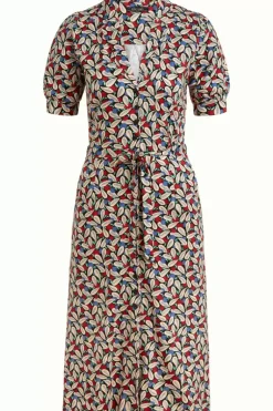 Lola Button Dress Kir Royal