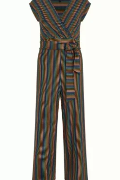 Lot Midi Jumpsuit Mariani Stripe