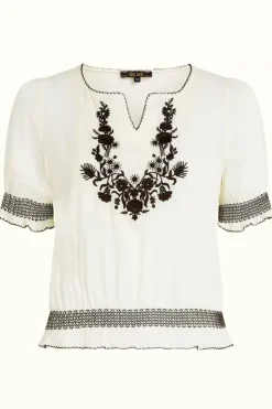 Lucy Embroidery Top Venturi