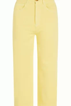 Marcie Cropped Pants Garment Dye