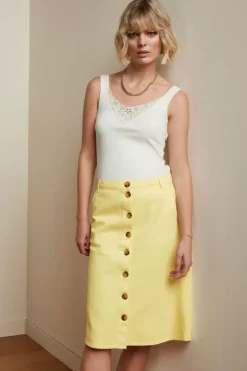 Marie Skirt Garment Dye