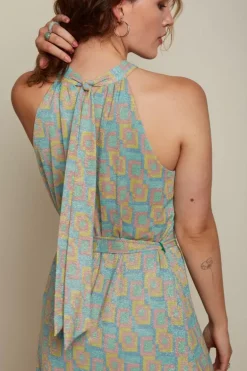 Marty Halter Dress Limon